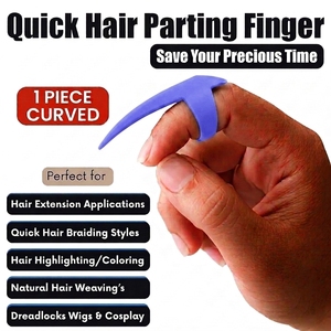 Anneau de sectionnement pour extensions capillaires, pour une séparation nette des cheveux lors de l'installation de tresses et de micro-liaisons par bandes adhésives - Product Image 2