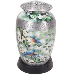 Urna Funeraria Americana Clásica de Aluminio con Acabado Natural, Diseños Personalizables, Capacidad de 220 Pulgadas Cúbicas - Urna Conmemorativa de Gran Venta - Product Image 2