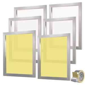 Kit de Serigrafía de 6 Piezas con Marcos de Aluminio de 20x24 Pulgadas y Malla de 110 Hilos para Impresión - Product Image 1