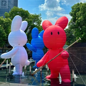 Atractiva Escultura <span class=keywords><strong>de</strong></span> <span class=keywords><strong>Conejo</strong></span> Inflable Grande y Colorida <span class=keywords><strong>de</strong></span> Tela Oxford para Decoración <span class=keywords><strong>de</strong></span> Festivales/Eventos/Mercados/Actividades/Zoológicos - Product Image 6