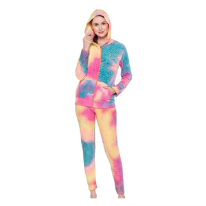 Wholesale <b>Tie</b> <b>Dye</b> Activewear 3 Piece <b>Set</b> Women Fitness Gym Leggings Zip Hoodie Workout Athletic Tracksuit - Product Image 4