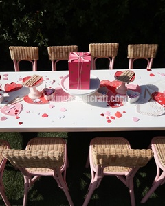 Handmade Rattan Kids <b>Chairs</b> with Natural Woven Design <b>for</b> <b>Nursery</b> Decor Birthday Parties and Event Rentals - Product Image 5