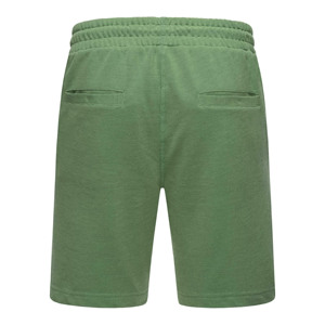 Ensemble polo et short pour homme en fibre de bambou 100% respirante, imprimé en sérigraphie avec logo personnalisé, décontracté, été - Product Image 5