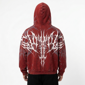 Sudadera con Capucha Unisex Personalizada, Estilo Vintage Gótico, Oversize, para Invierno, Streetwear, 100% Algodón, Felpa Gruesa, Novedad 2026 - Product Image 3