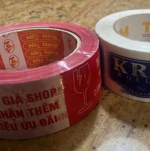 Ruban adhésif pour scellage de boîtes robustes, ruban d'emballage avec logo personnalisé, fabriqué au Vietnam - Product Image 6