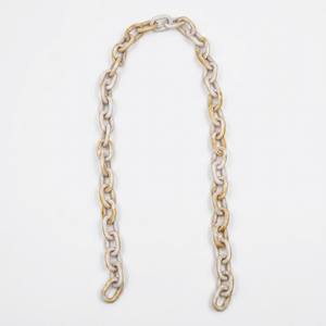 Cadena decorativa de resina hecha a mano al por mayor para decoración del hogar, técnica de fundición con patrón irregular artístico - Product Image 1