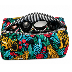 Sac de voyage pour sèche-cheveux Dyson, imprimé à la main de Jaipur, avec fermeture éclair, plusieurs compartiments, rangement, organisation, cadeau, écologique - Product Image 1