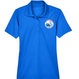 เสื้อโปโลปักลายแจ็คแอนด์จิลสำหรับสุภาพสตรี แขนสั้น ติดกระดุม ผ้าฝ้ายระบายอากาศ ชุดลำลอง ชุดทำงาน คอปกคลาสสิก - Product Image 2