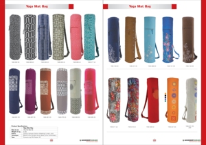 <b>Canvas</b> Yoga Mat <b>Storage</b> Bag Thickened and Widened <b>Canvas</b> Backpack Can Print Logo - Product Image 3