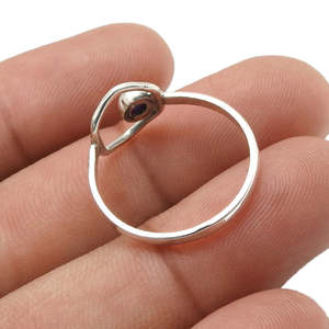 Beautiful Black Onyx Gemstone <b>Ring</b> <b>Crafted</b> From 925 Sterling Silver Round Cut Gemstone Engagement Jewelry In Bohemian Style - Product Image 4