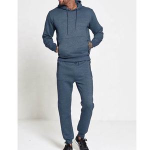 Chándal de lana 100% algodón personalizable para hombre con diseño bordado de cuello con capucha de Aaron Garments para el invierno - Product Image 3