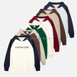 Unisex Heavyweight Polyester/Cotton Breathable Quick Dry Pullover Hoodie Custom Puff Design Logo Printing Winter Men's Hoodie - Product Image 6