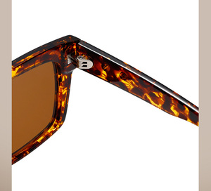 High Quality Custom Logo Retro Fashion Tr90 <b>Sunglasses</b> Luxury UV400 <b>Square</b> Eyewear Fashion Glasses for Women 2025 - Product Image 5