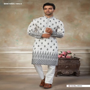 <b>Top</b> Quality Pure Silk/ Jacquard Silk with Embroidery/Weaving & Pintex work Readymade Long Kurta Collection <b>Indian</b> Exporter - Product Image 1