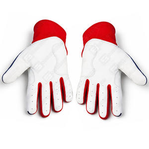 Meilleure qualité, tailles jeunes et adultes, style manchette courte, gants de frappe de baseball Softball, vente à chaud de gants de frappe de baseball - Product Image 6
