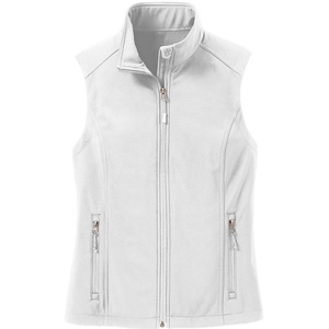 Chaleco con forro polar para mujer, chaquetas de invierno para senderismo, deportes al aire libre, sin mangas, para acampar, ropa de concha suave con logotipo - Product Image 5