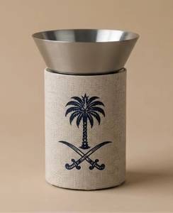 Quemador de incienso de acero inoxidable con diseño de palmera y espadas, soporte aromático para uso en todas las estaciones - Product Image 1