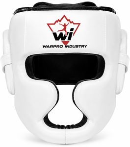 Casco de seguridad de alta calidad para boxeo con protección acolchada para la cara y los oídos para entrenamiento profesional y deportes de combate. - Product Image 1