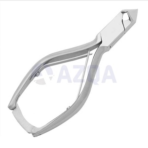 Coupe-ongles en acier inoxydable robuste pour ongles incarnés, lame courbée, avec ressort de maintien pour les soins des doigts et des orteils - Product Image 6