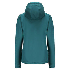 IRSA SPORTS Custom Women Solid Logo Finished Waterproof Bomber <b>Jacket</b> Winter Windproof Casual with Ribbed Cuffs - Product Image 2