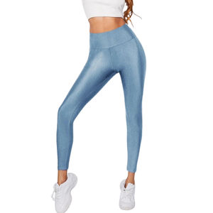 กางเกงโยคะเอวสูงสำหรับผู้หญิง เลกกิ้งออกกำลังกาย พรีเมียม ยืดหยุ่น สวมใส่สบาย ระบายอากาศได้ดี ไร้ตะเข็บ บราออกกำลังกาย - Product Image 3