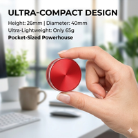 Altavoz C801 Hummingbird con Conducción Ósea y Vibración, Caja de Audio Inalámbrica que Convierte Cualquier Superficie en Altavoz, Compatible con OEM y ODM