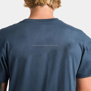 Nardon Apparel 100% Cotton Woven Oversized Plus Size Eco-Friendly Men's T-shirts with Custom <b>Logo</b> Print - Product Image 5