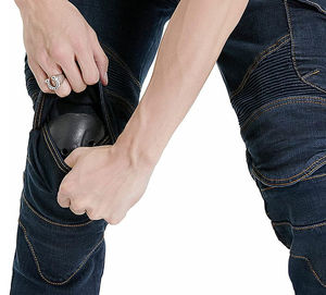 High Quality Wholesale Custom <b>Men's</b> Solid <b>Jeans</b> Pants Casual <b>Jeans</b> with Straight Printed Pattern Washed Corduroy Fabric - Product Image 3