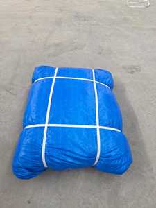 Lona de Polietileno de Alta Calidad, Color Azul, para Exteriores, Recubierta, Lisa, de Doble Cara, Resistente a Desgarros, Impermeable, para Cubrir Camiones y Carga - Product Image 6