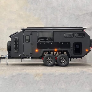 Caravane de voyage légère tout-terrain 4x4 avec cuisine, salle de bain et espace de couchage pour le camping et les voyages - Product Image 1