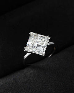 Igi/gia แล็บตัดเพชรวินเทจ14K สีเหลืองแหวนแต่งงาน/งานหมั้นใส่ได้ทั้งชายและหญิงสีขาวทองคุณภาพดีสำหรับงานปาร์ตี้ครบรอบ-คุ้มค่า - Product Image 1