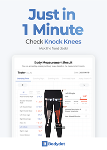 เครื่องวิเคราะห์สุขภาพร่างกายอัจฉริยะ Bodydot BDF1000 ใช้พลังงาน AI โครงอะลูมิเนียมอัลลอยด์ ไม่สามารถพับได้ ขนาด 35x35x134 ซม. วิเคราะห์ท่าทางร่างกายเต็มรูปแบบ - Product Image 3