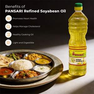 Aceite de Soya Refinado Pansari 1L, Aceite de Cocina Puro, Ligero y Saludable para Uso Diario - Product Image 2