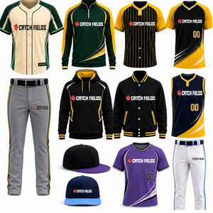Hot Sale Customized Reversible <b>Baseball</b> & Softball Uniform Kit Full Package Polyester Sports Wear Breathable Sublimation Design - Product Image 6