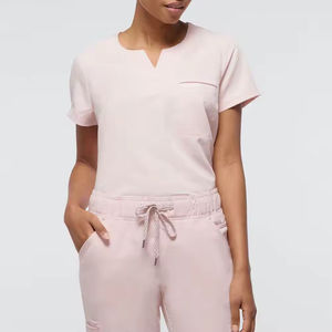 Service OEM – Nouveaux uniformes médicaux élégants pour femmes, blouses d'infirmière, chemises d'uniforme, dernières conceptions, blouses d'hôpital à manches courtes - Product Image 5