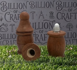 Bulk Supply Plain Natural <b>Wooden</b> Perfume <b>Box</b> for 3ml 6ml 12ml Attar Bottles - Product Image 3