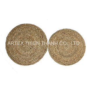 Best Selling Handmade Seagrass Braided Placemat Woven <b>Table</b> <b>Mat</b> for Dining Room Decor OEM - Product Image 2