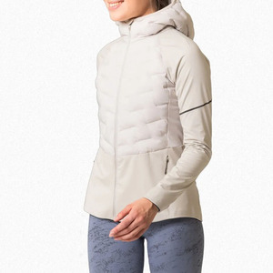 High Quality Windproof Canvas Activewear Women's Spring Summer Outdoor Travel Warm Zipper Hoodies Windbreaker <b>Jacket</b> - Product Image 3