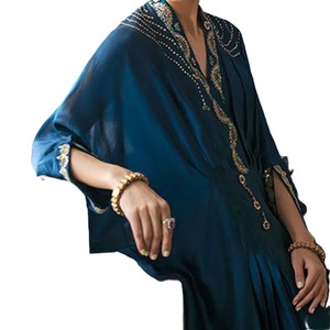 Vestido Kaftan Maxi Largo, Tejido Transpirable, Antiestático, Ropa Modesta, Proveedor Mayorista, Producción Personalizada - Product Image 6