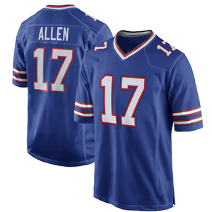 Wholesale High Quality Custom Team Name Men's American Football Jersey Embroidery Sublimation Printing 100% Polyester Short - Product Image 4
