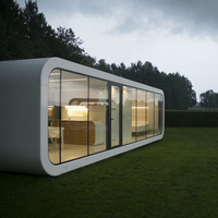 Conteneur mobile de 40 pieds, 30 pièces, pour domicile, bureau en plein air, pré-arrangés, modulaire