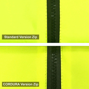 Construction Safety Vest Reflective <b>Strip</b> Mesh <b>Fabric</b> Reflector Security Jacket High Visibility Clothing OEM Service Men's - Product Image 5