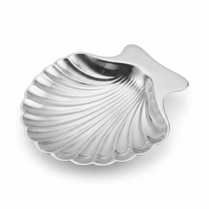 Custom Leaf Shape Aluminium <b>Metal</b> <b>Bowl</b> Table Centerpiece Platter Antique Silver Decorative <b>Bowl</b> For Home Hotel Event Decoration - Product Image 6