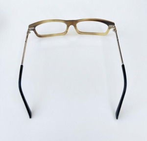 Buffalo Horn <b>Eyeglasses</b> Full-<b>Frame</b> Solid Horn <b>Frame</b> Artisan Crafted Optical Glasses Natural Material Handmade Unisex - Product Image 2