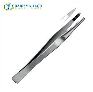 Pinzas de Disección de Acero Inoxidable CHARISMA-TECH 1X2 Dientes, Pinza Quirúrgica para Tejidos, Certificación CE Clase I, Cirugía General - Product Image 6