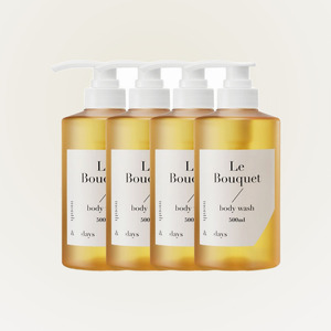 ครีมอาบน้ำสูตรธรรมชาติ Months and Days Perfume Care Body Wash Le Bouquet ขนาด 500 มล. แพ็ค 4 ชิ้น ครีมอาบน้ำที่ปรับสมดุลค่า pH - Product Image 4