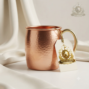 Mug Moscow Mule en Cuivre Pur Uni, Finition Lisse, Tasse à Boire en Métal, Vente en Gros, Articles de Bar, Verre à Bière et à Cocktails - Product Image 2