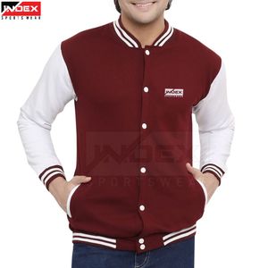 Chaqueta Bomber de Invierno Personalizada para Hombre, Estilo Universitario, Ropa Urbana Retro, Chaqueta Deportiva, Venta al Por Mayor OEM - Product Image 1