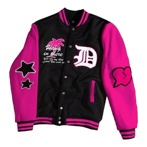 Chaqueta Varsity God First, Chaqueta de Fe, Chaqueta Urbana Inspirada en Dios, Chaqueta Faith Over Fear, Chaqueta Varsity Bendecida - Product Image 1