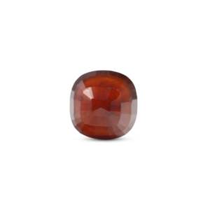 Natural Oval Faceted Hessonite Gomed 7 Carat Loose Gemstone for Fine Jewelry - Product Image 2